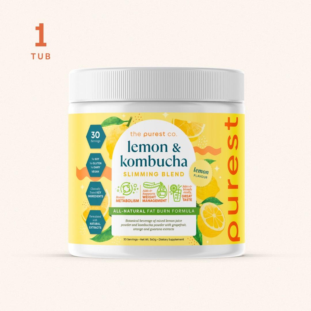 Lemon & Kombucha Slimming Blend