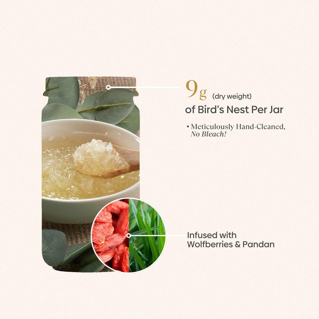 Bird's Nest with Wolfberries & Pandan (1 Bottle)