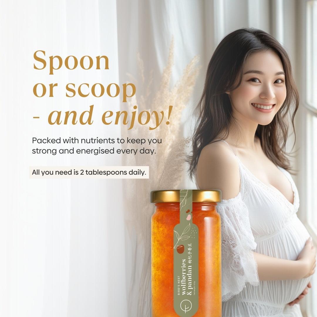 Bird's Nest with Wolfberries & Pandan (1 Bottle)
