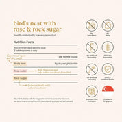 Bird's Nest with Rose & Rock Sugar (1 Bottle)