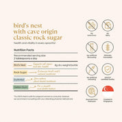 Bird's Nest with Cave Origin Classic Rock Sugar