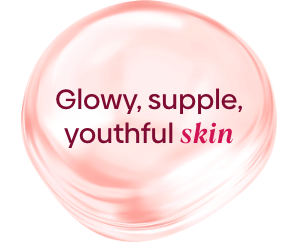 glowy supple youthful skin