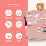 feminine care pre+probiotic melts benefits