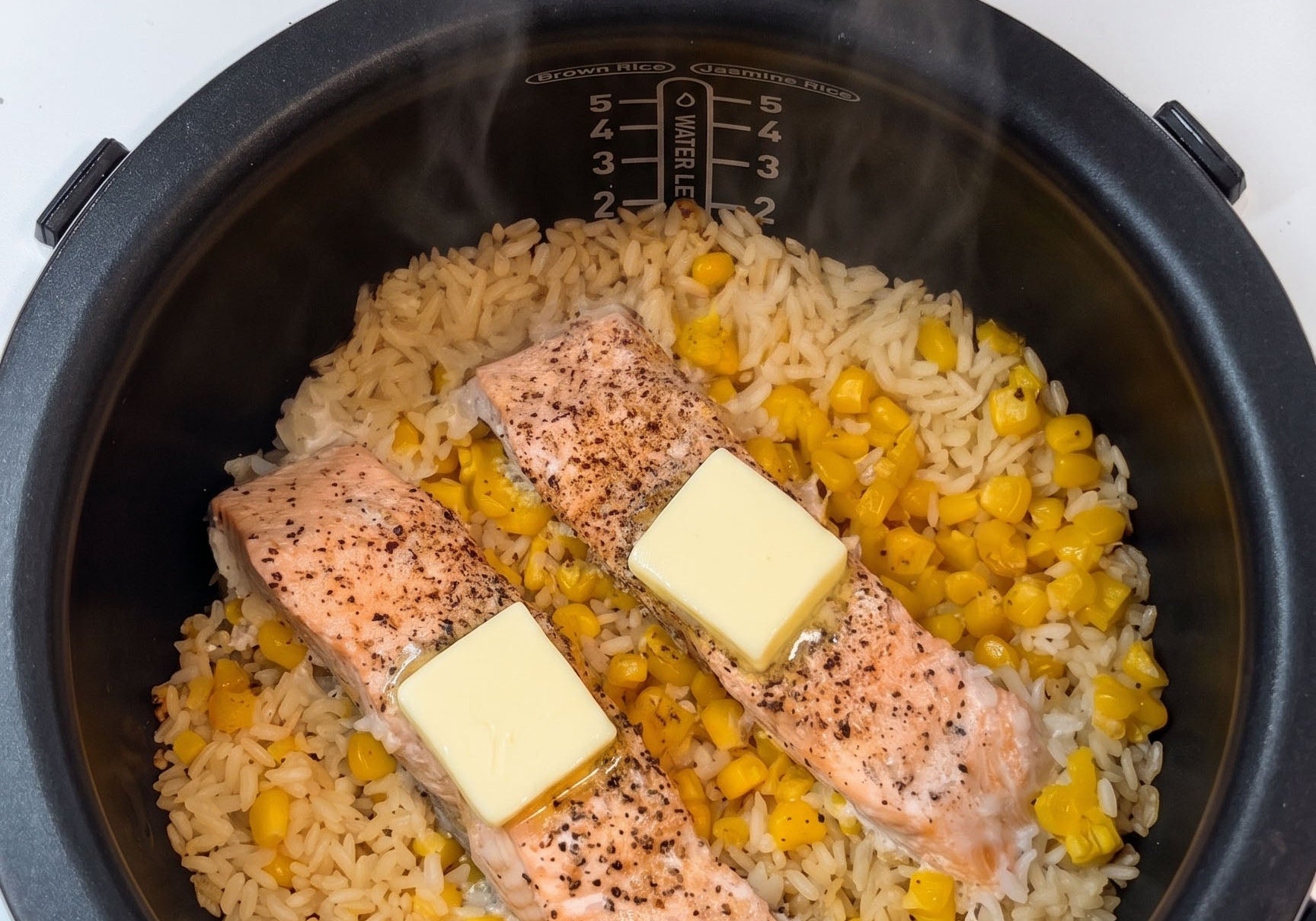 Rice cooker salmon rice: the Pepper Lunch fave everyone asked us for