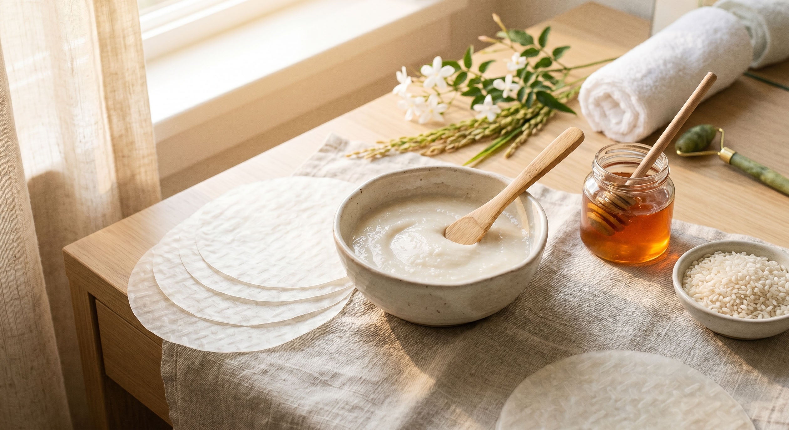 DIY rice face mask: the 3-ingredient recipe for glowy, smooth skin