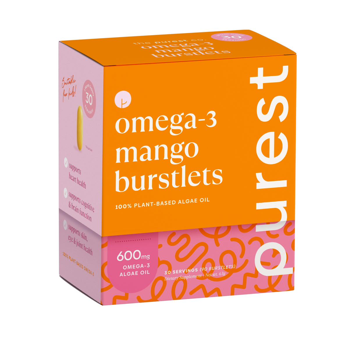 Omega-3 Mango Burstlets Box