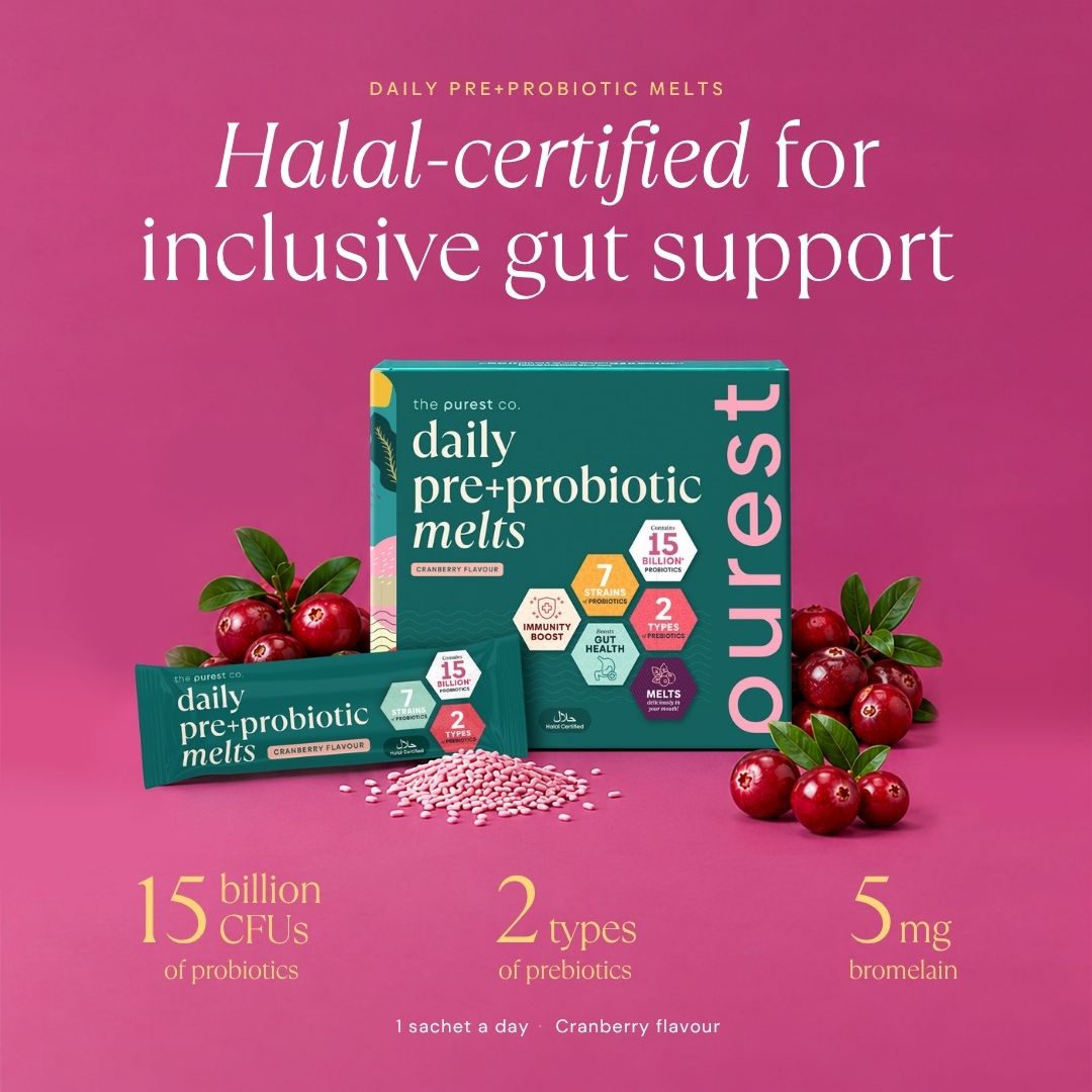 Daily Pre+Probiotic Melts Halal