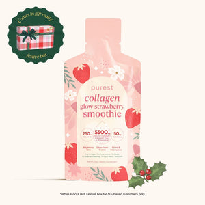 Collagen Glow Strawberry Smoothie