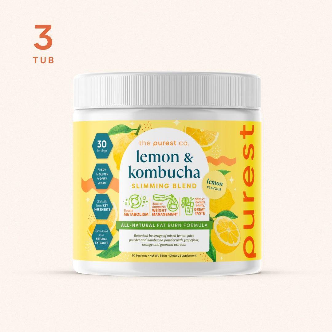 Lemon & Kombucha Slimming Blend
