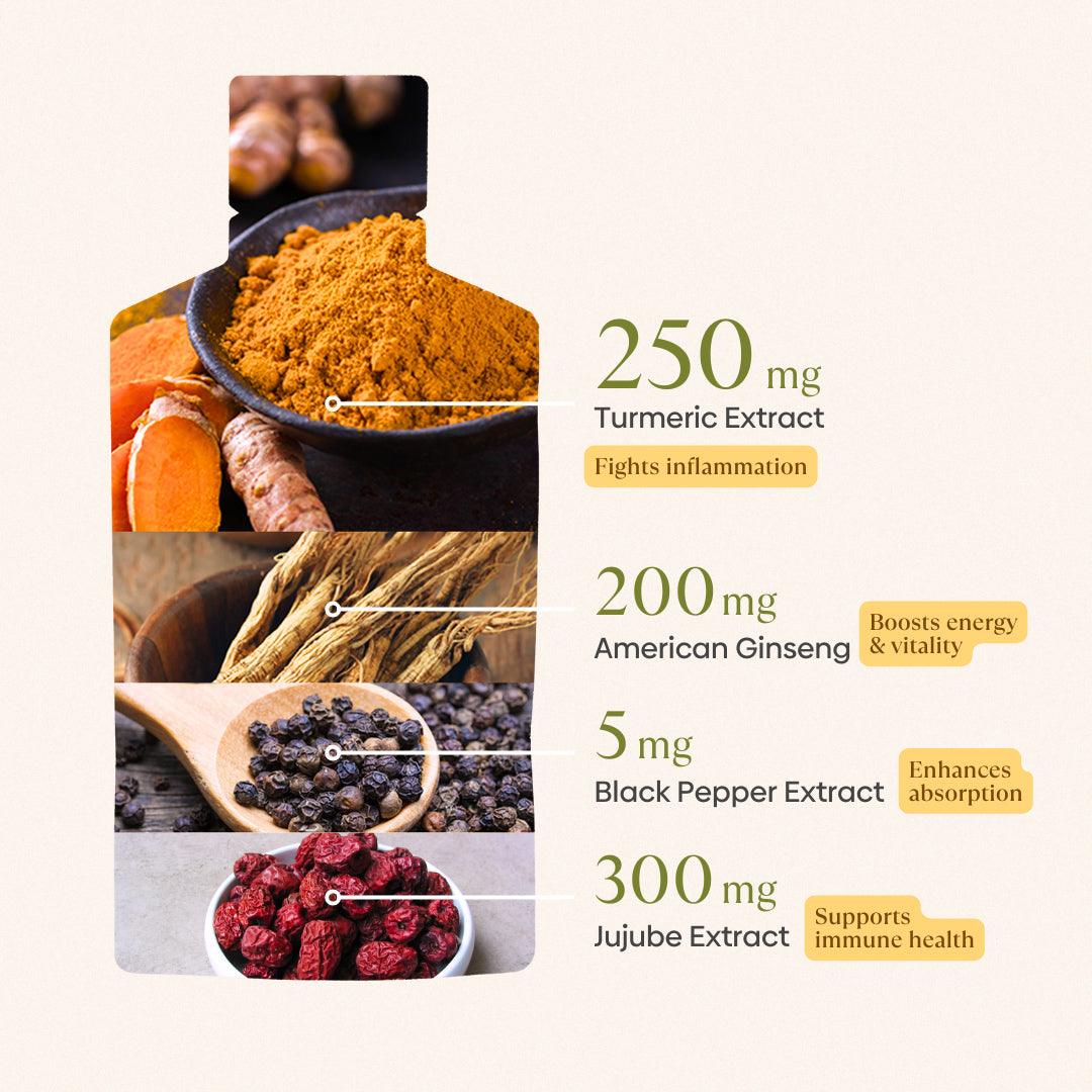 [KOL] Ginseng Turmeric Superjuice