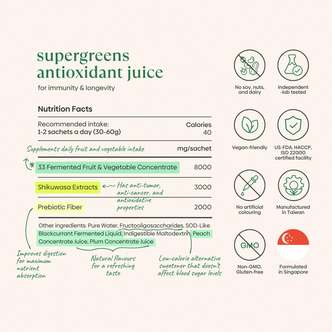 [KOL]  Supergreens Antioxidant Juice