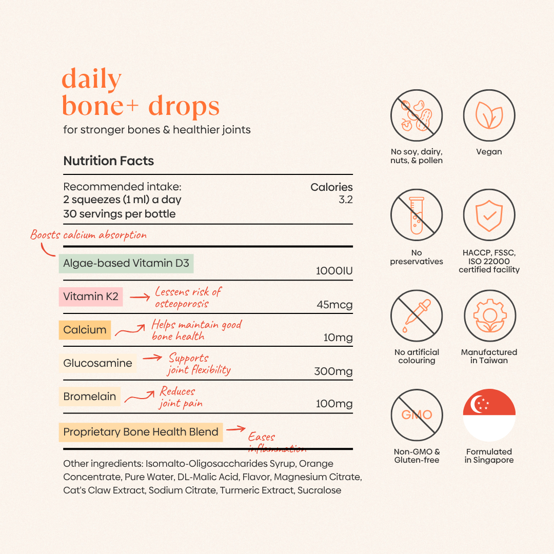 Daily Bone+ Drops