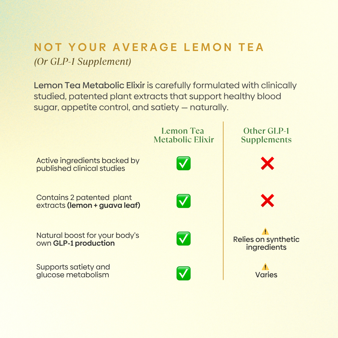 Lemon Tea Metabolic Elixir (15 sachets)