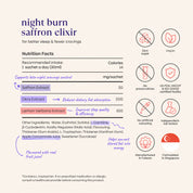 Night Burn Saffron Elixir