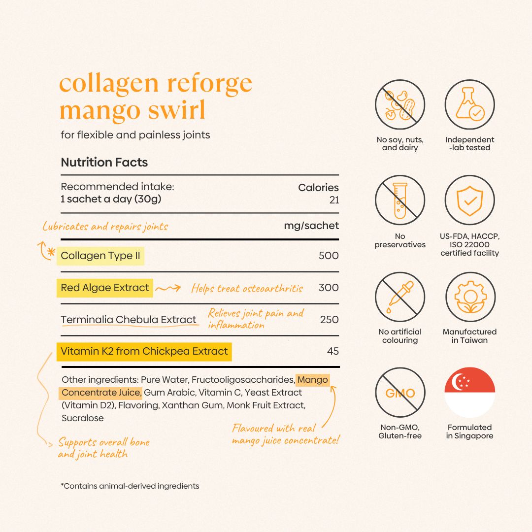 [KOL] Collagen Reforge Mango Swirl