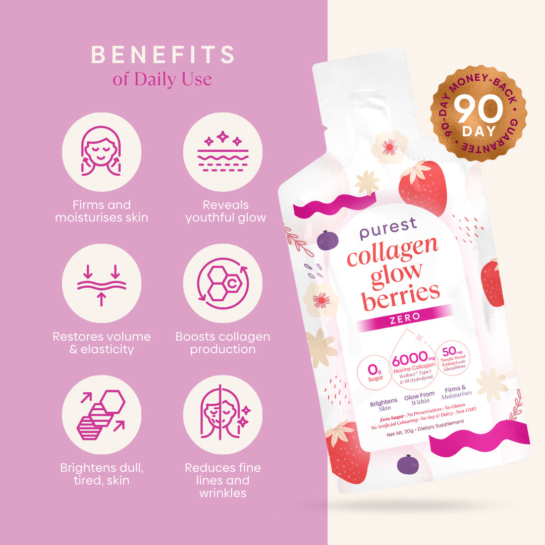 Collagen Glow Berries Zero benefits