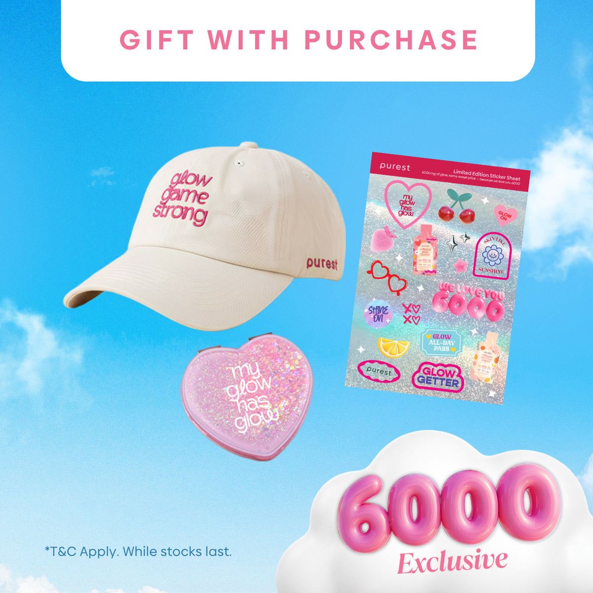 [GWP] Glow Gift Set worth $44