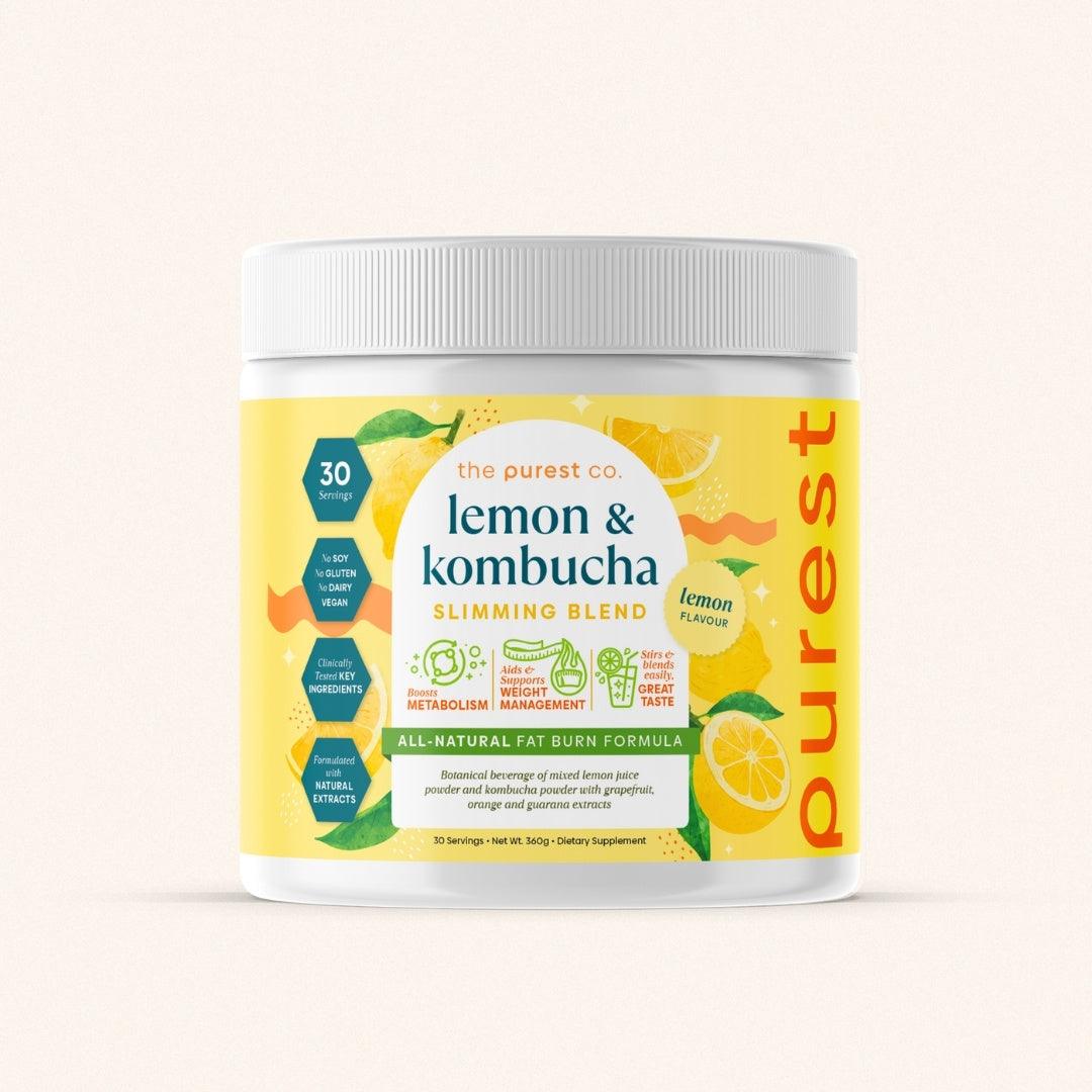 Lemon and Kombucha Slimming Blend