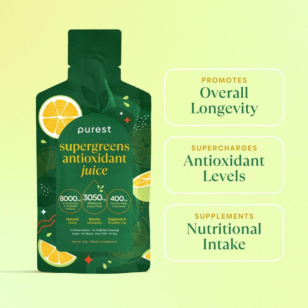 Supergreens Antioxidant Juice Benefits