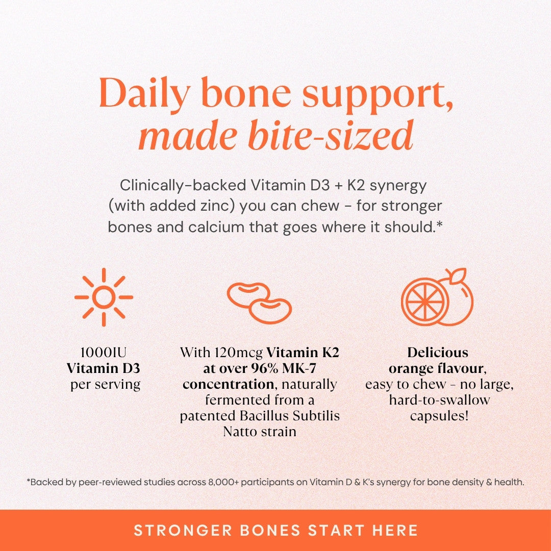 Vitamin D3 + K2 Orange Bursties®