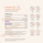 Vitamin D3 + K2 Orange Bursties®