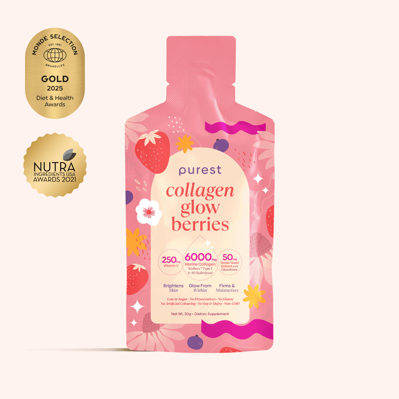 Collagen Glow Berries Zero