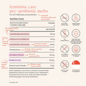 Feminine Care Pre+Probiotic Melts