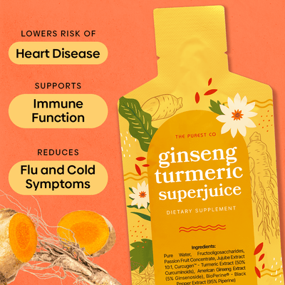 Ginseng Turmeric Superjuice - The Purest Co (USA & CAN)