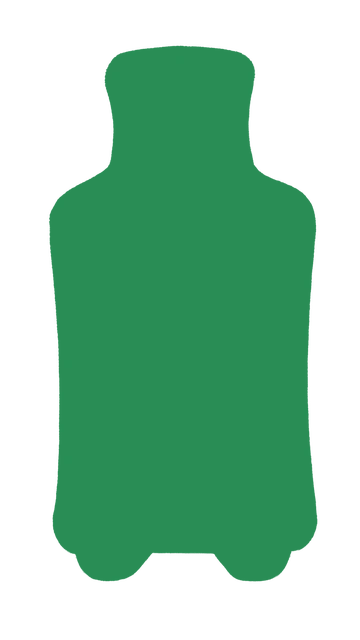 Silhouette of the secret plushie
